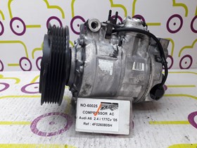 Compressor de AC  Audi A6  2.4 i 177 Cv de 2005 - Ref OEM :  4F0260805H